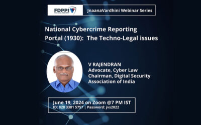 Webinar on: The National Cybercrime Reporting Portal (1930): Techno-legal issues